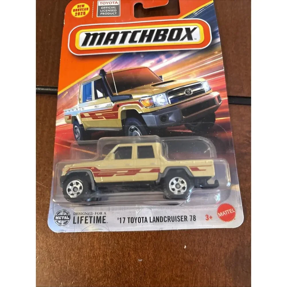 Matchbox 17 Toyota Landcruiser 78 #109 Mainline 2025 New 4x4 Mattel